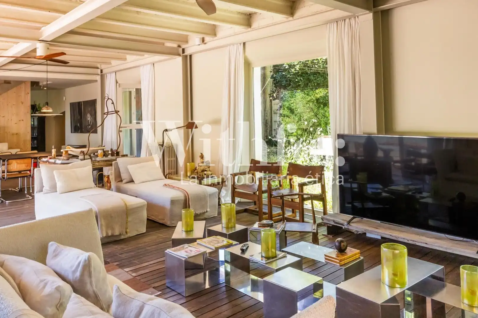 Sala de estar de Casa o chalet en venta en La Pera con Calefacción, Jardín privado y Terraza