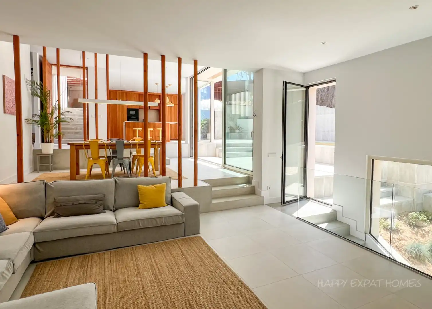Living room of Houses for sale in Sant Pere de Ribes  with Air Conditioner, Heating and Private garden
