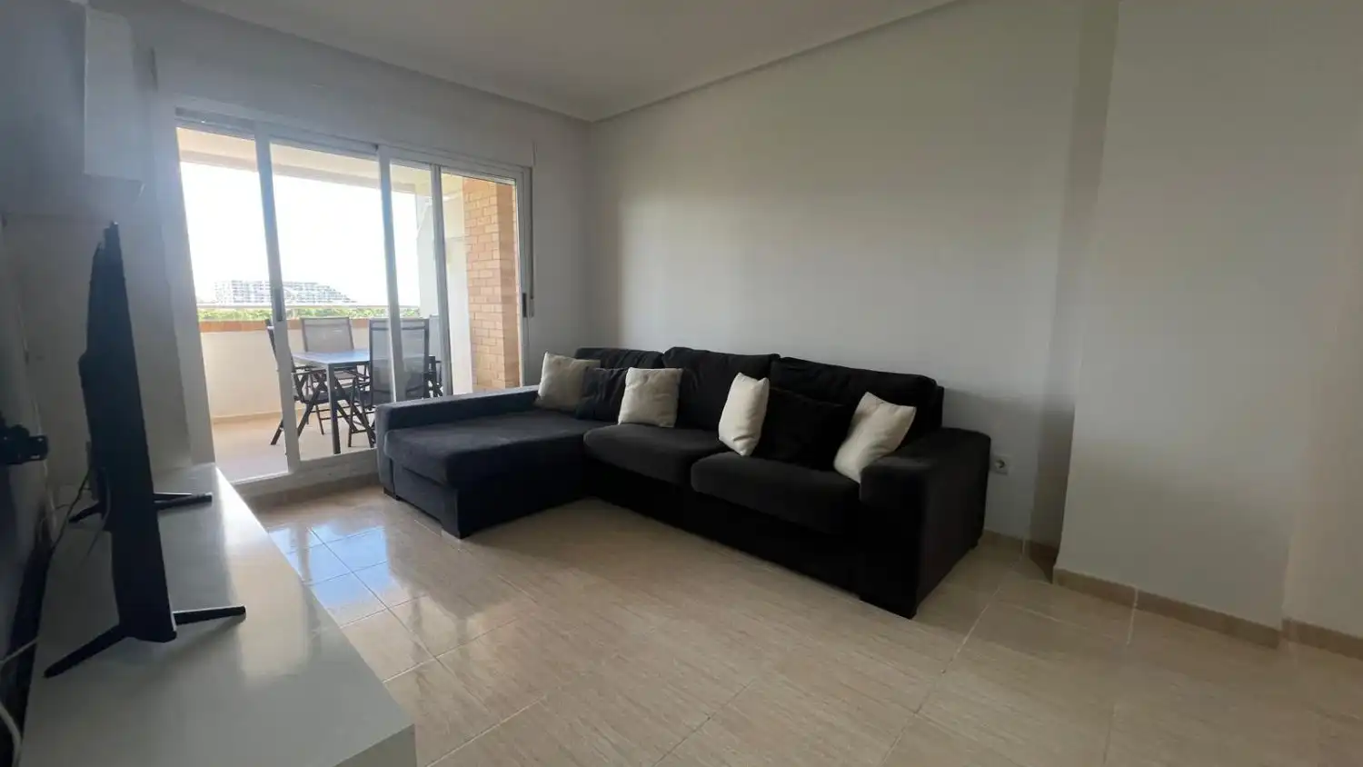 Sala d'estar de Pis en venda en Oropesa del Mar / Orpesa amb Calefacció, Terrassa i Traster