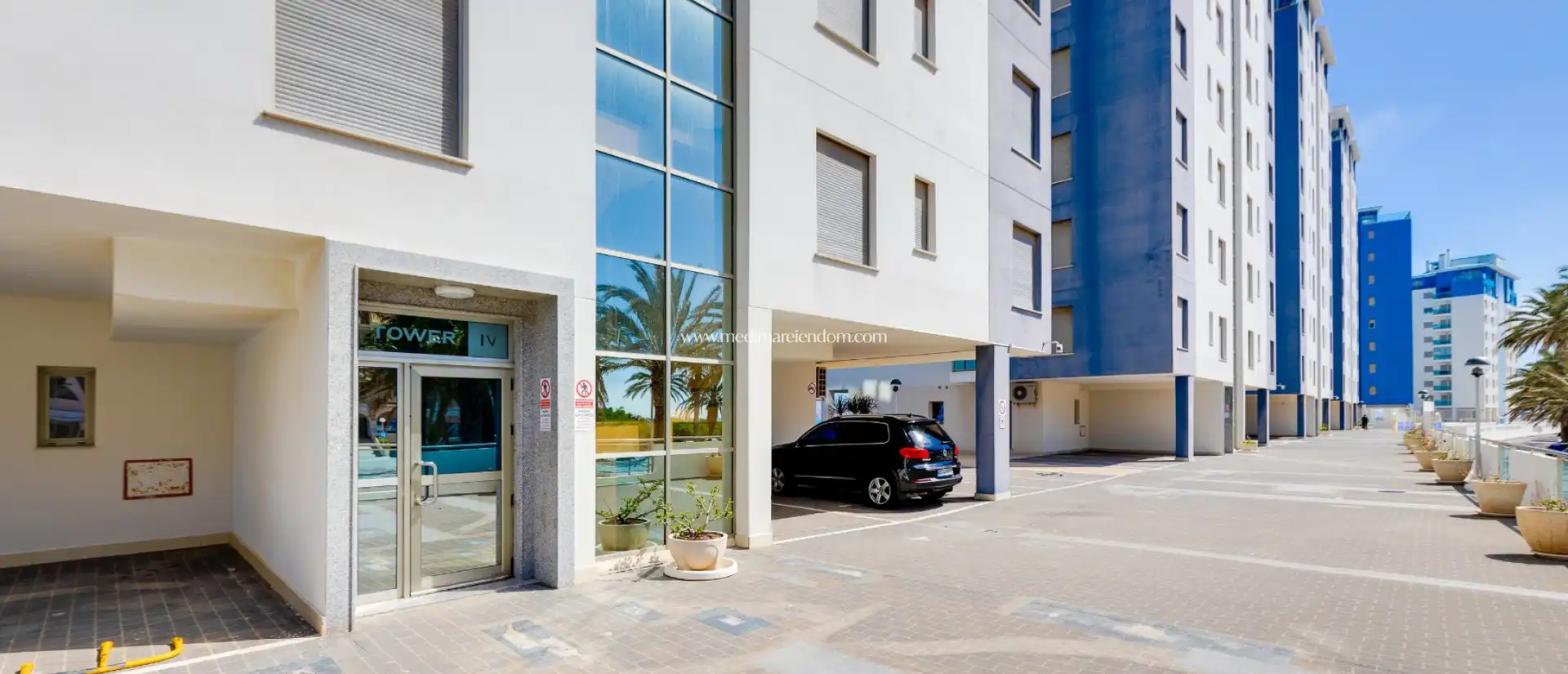 Exterior view of Duplexes for sale in La Manga del Mar Menor  with Air Conditioner, Heating and Private garden