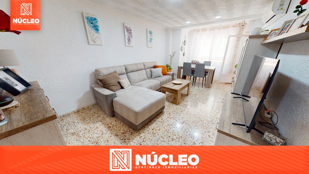 Living room of Flat for sale in Mutxamel  with Air Conditioner and Balcony