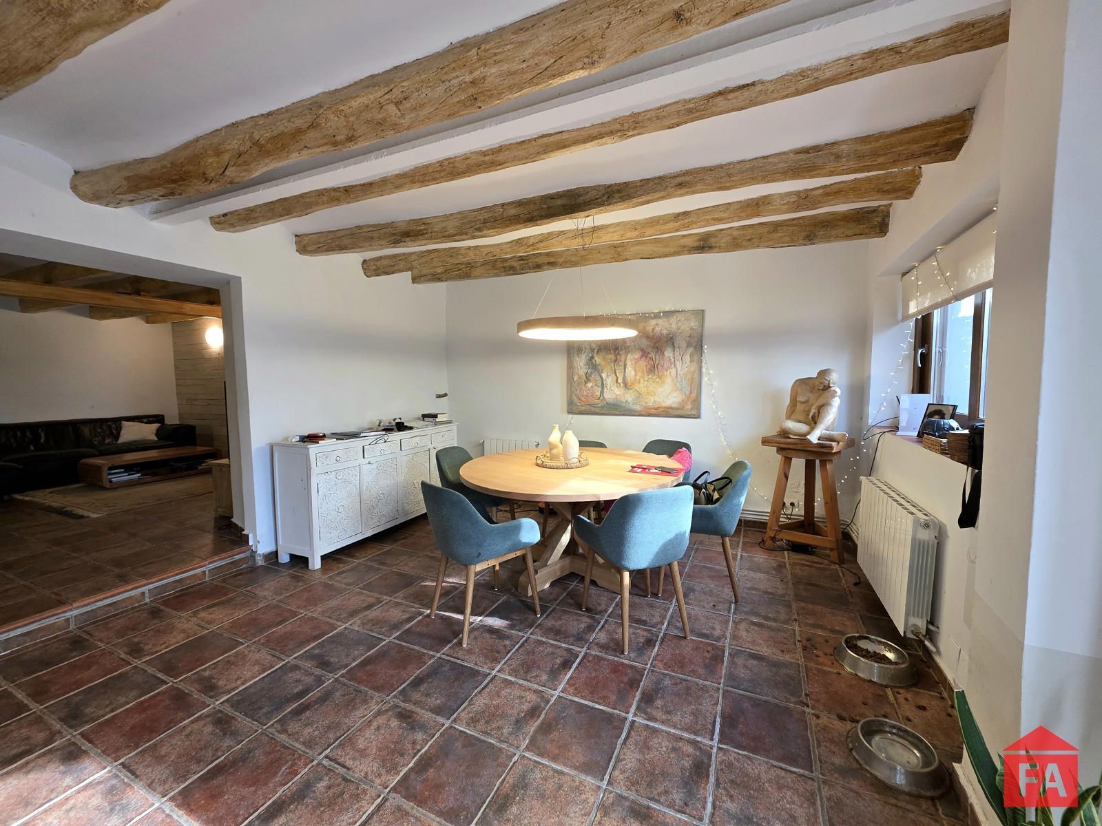 Menjador de Casa o xalet en venda en Sant Jaume dels Domenys amb Calefacció, Traster i Alarma