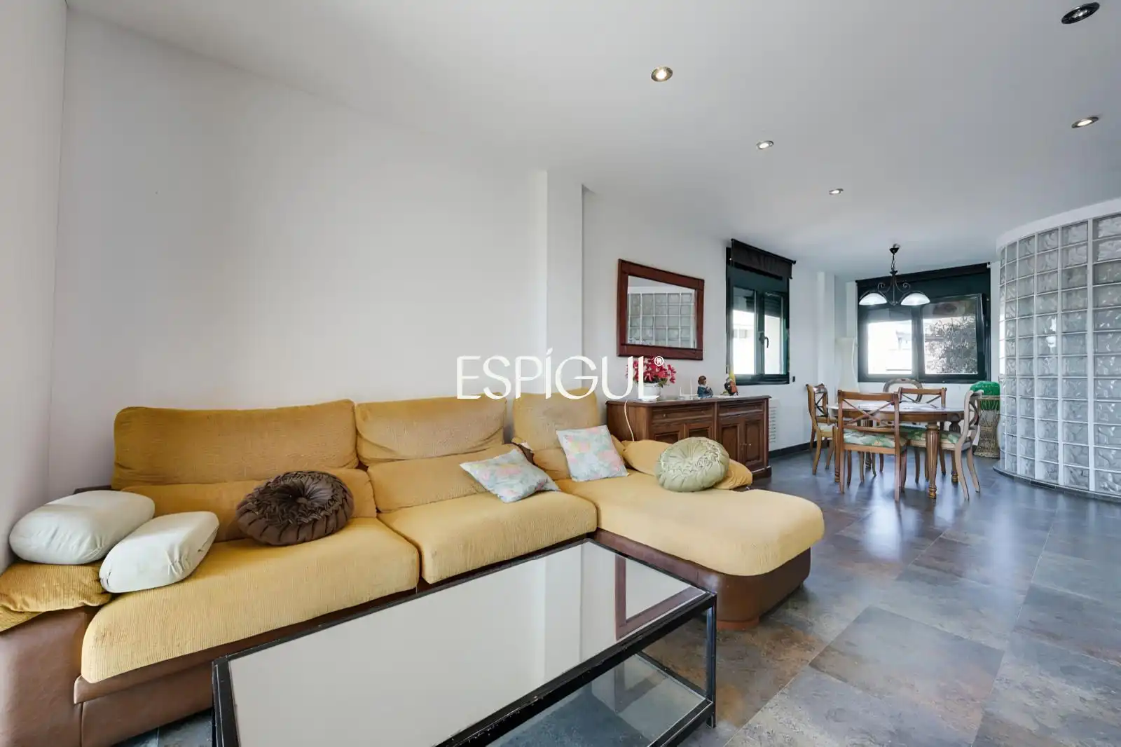Living room of Houses for sale in L'Escala  with Heating, Swimming Pool and Furnished