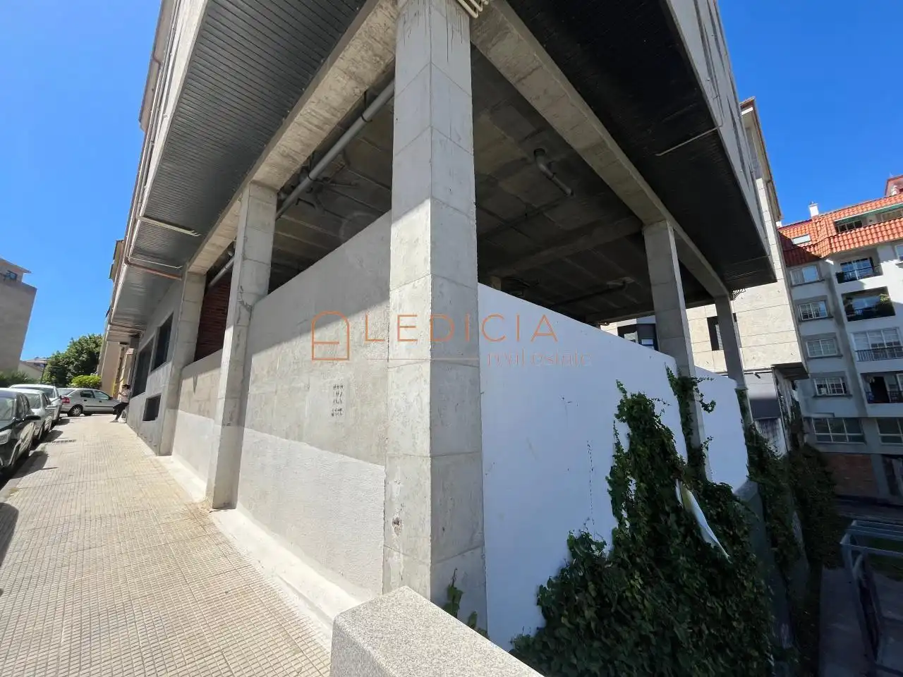 Vista exterior de Piso en venta en Cangas  con Calefacción y Amueblado