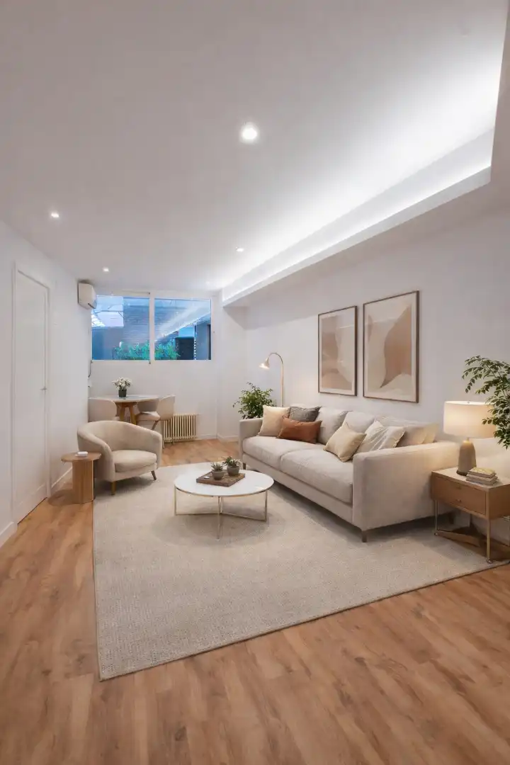 Sala de estar de Piso en venta en Madrid con Aire acondicionado, Calefacción y Parquet