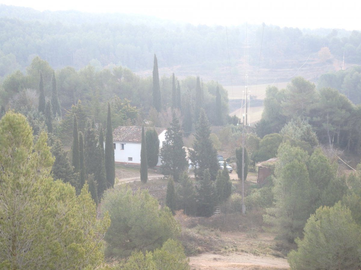 Vista exterior de Finca rústica en venda en Òdena amb Traster i Alarma