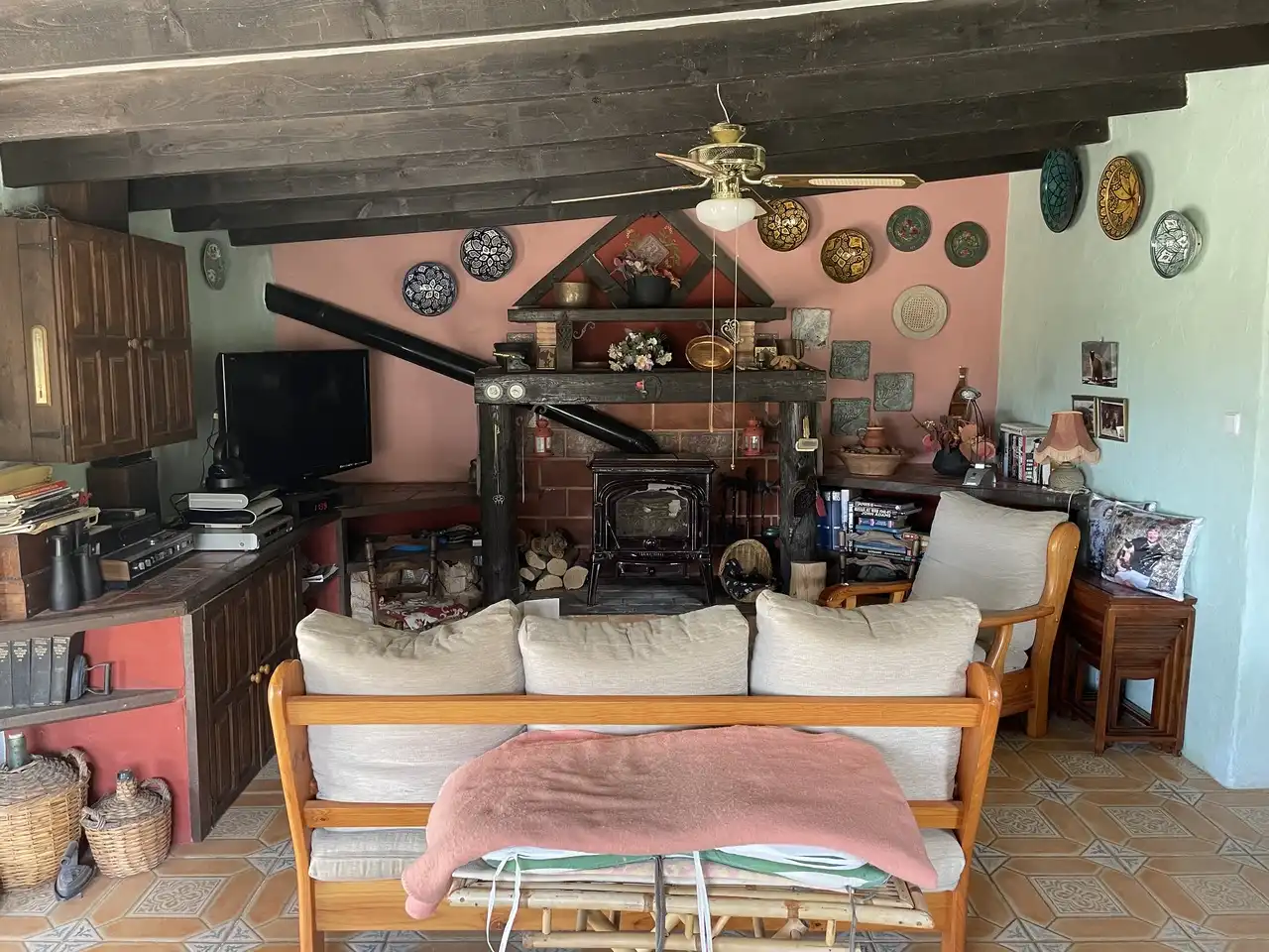 Sala d'estar de Finca rústica en venda en Cartagena