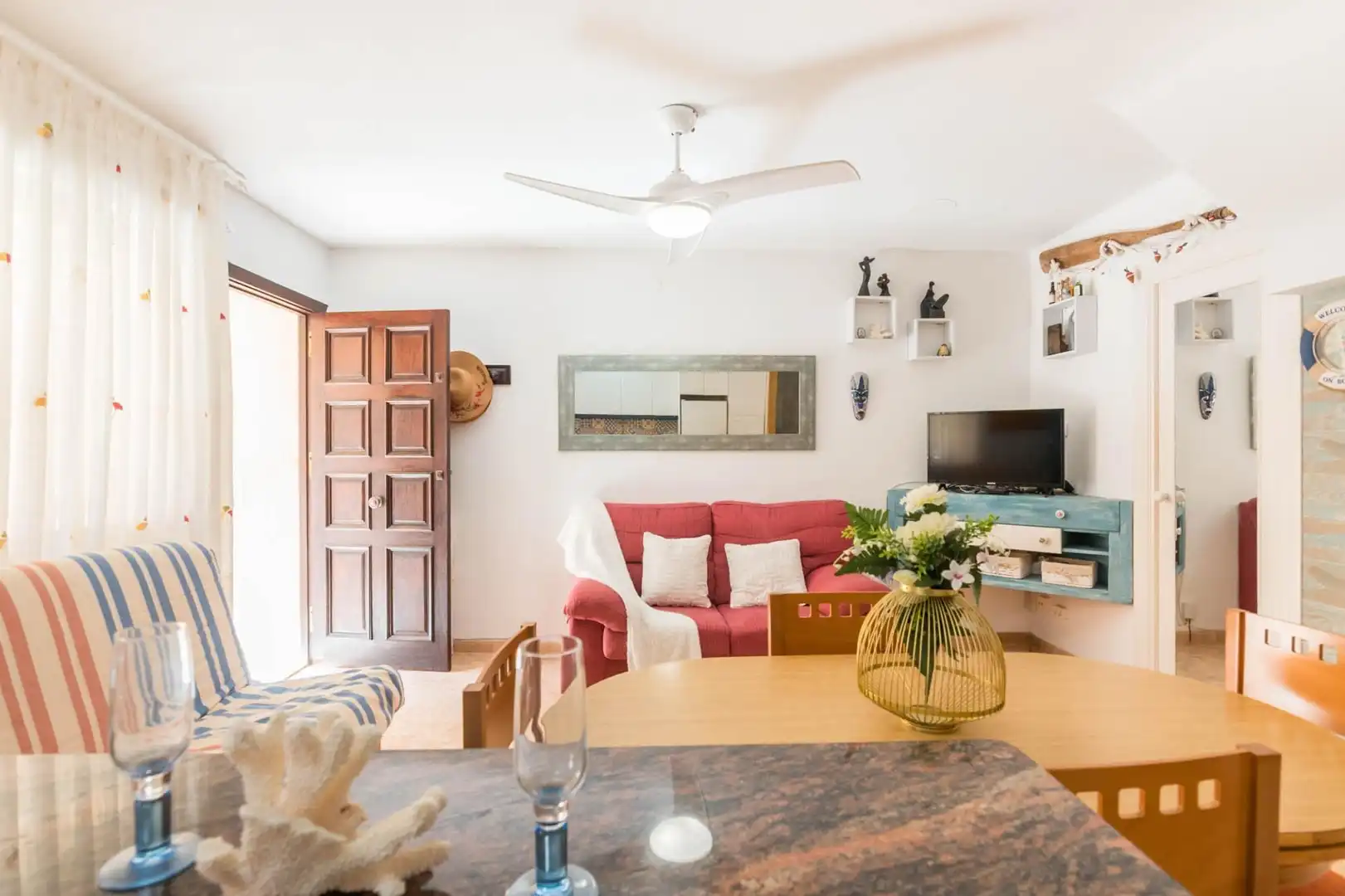 Sala d'estar de Dúplex en venda en La Manga del Mar Menor amb Aire condicionat, Calefacció i Terrassa