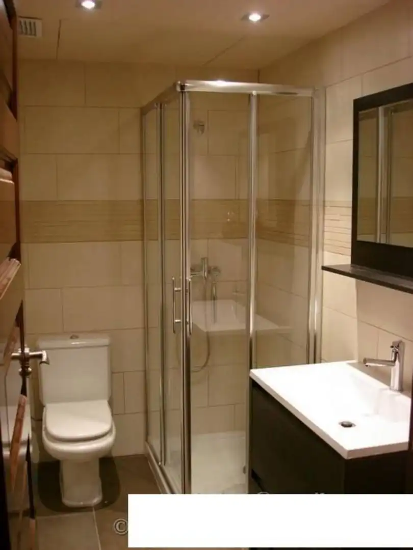 Baño de Casa o chalet en venta en Bormujos con Aire acondicionado, Jardín privado y Terraza