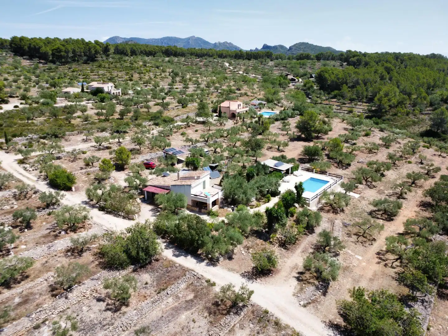 Garten von Country house zum Verkauf in L'Ametlla de Mar  mit Privatgarten, Terrasse und Schwimmbad