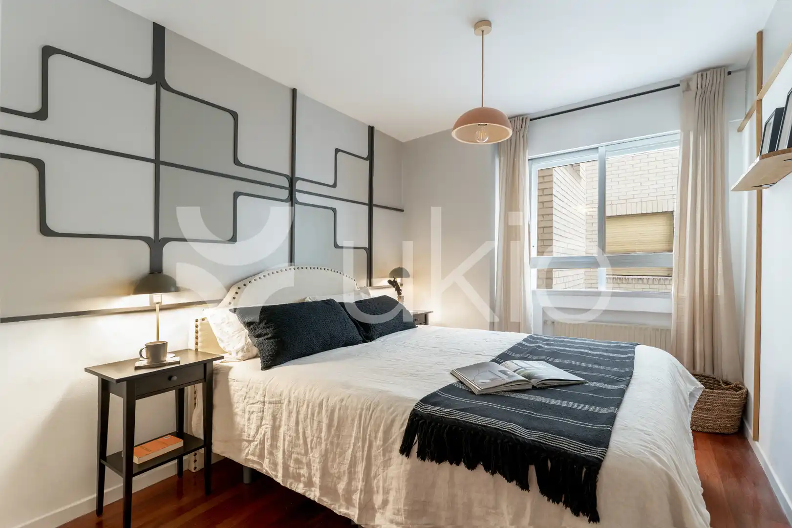 Bedroom of Apartments for rent in Madrid  with Air Conditioner, Heating and Furnished