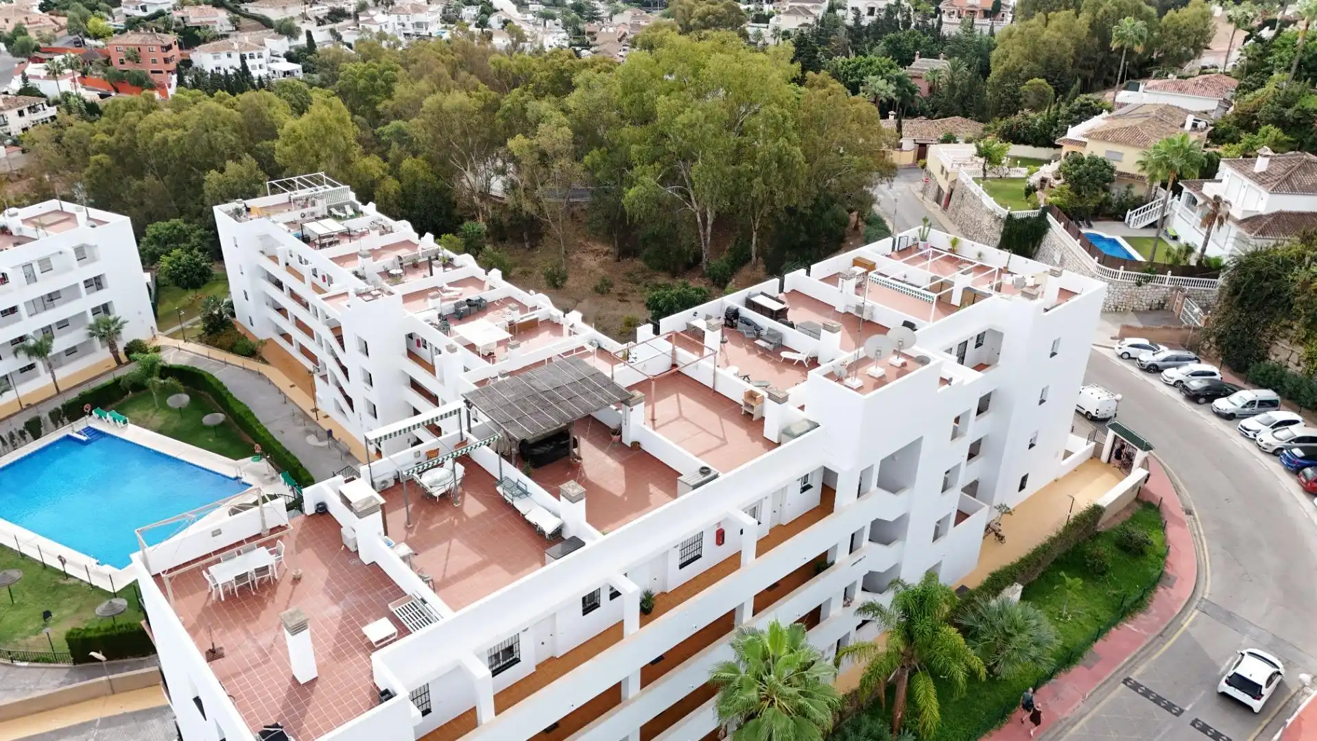 Exterior view of Flat for sale in Las Lagunas
