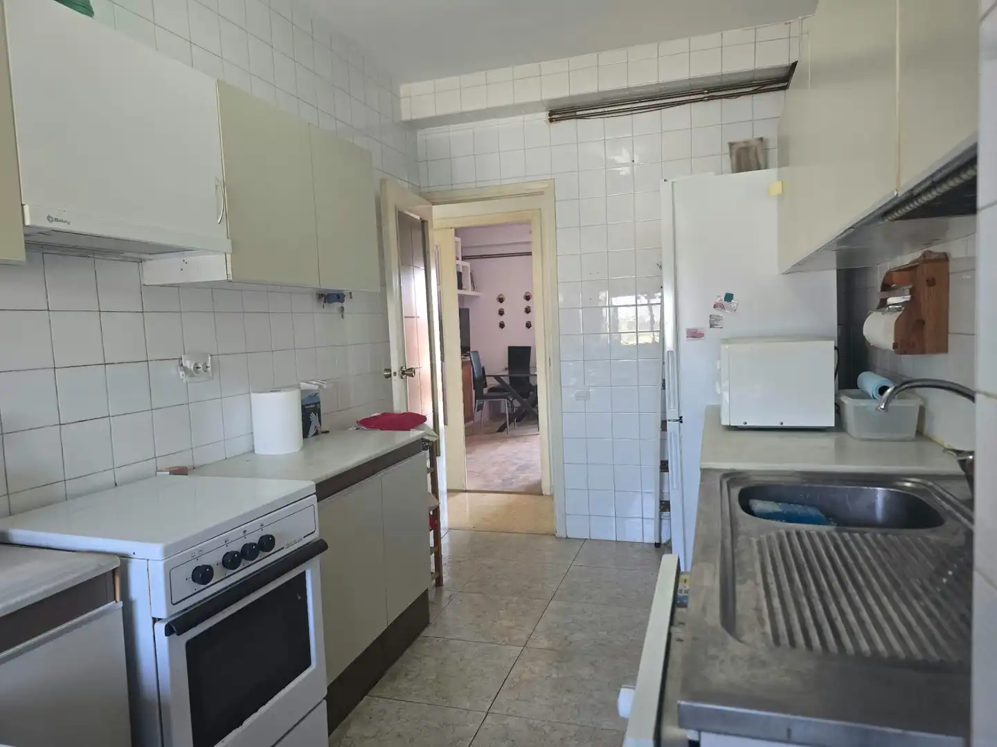 Cuina de Apartament en venda en Castellón de la Plana / Castelló de la Plana amb Aire condicionat, Calefacció i Terrassa