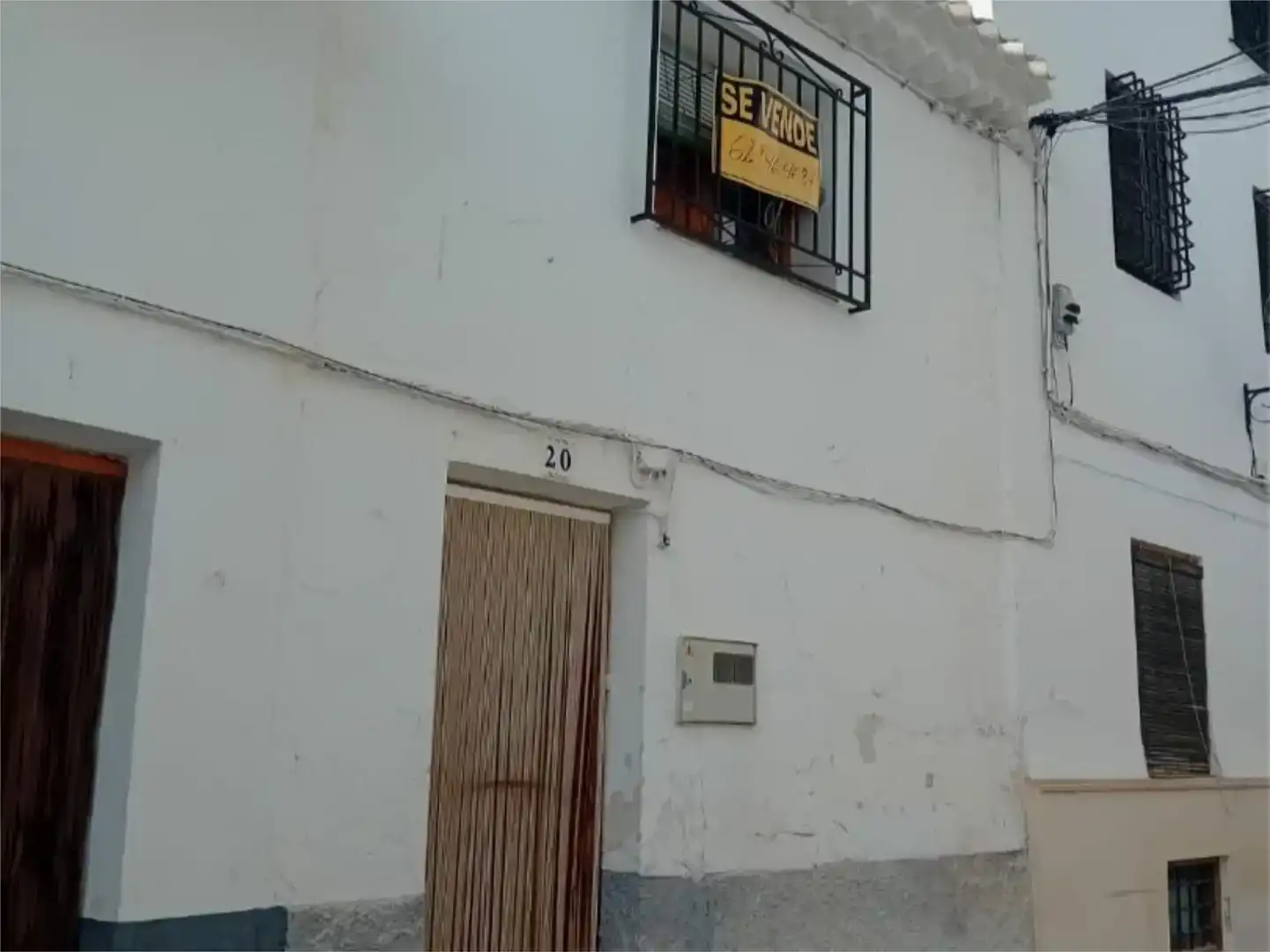 Vista exterior de Finca rústica en venda en Galera amb Balcó