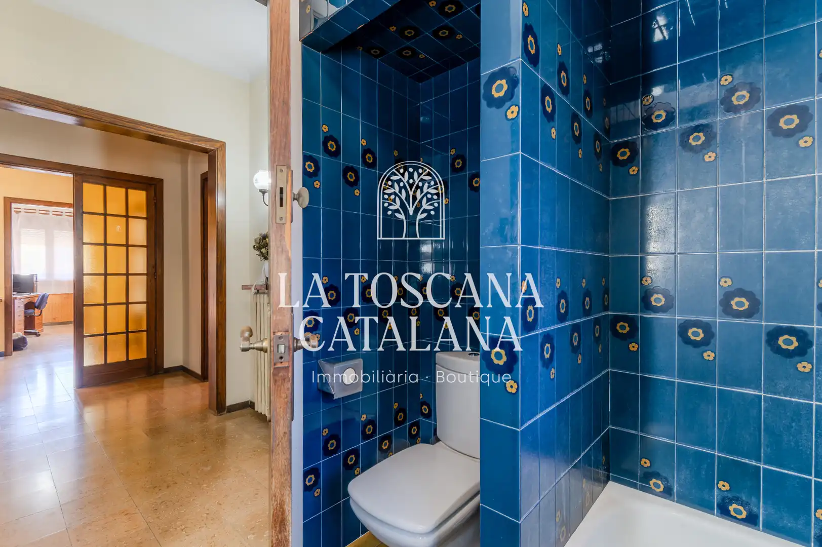 Baño de Casa o chalet en venta en Caldes de Malavella con Calefacción, Jardín privado y Parquet