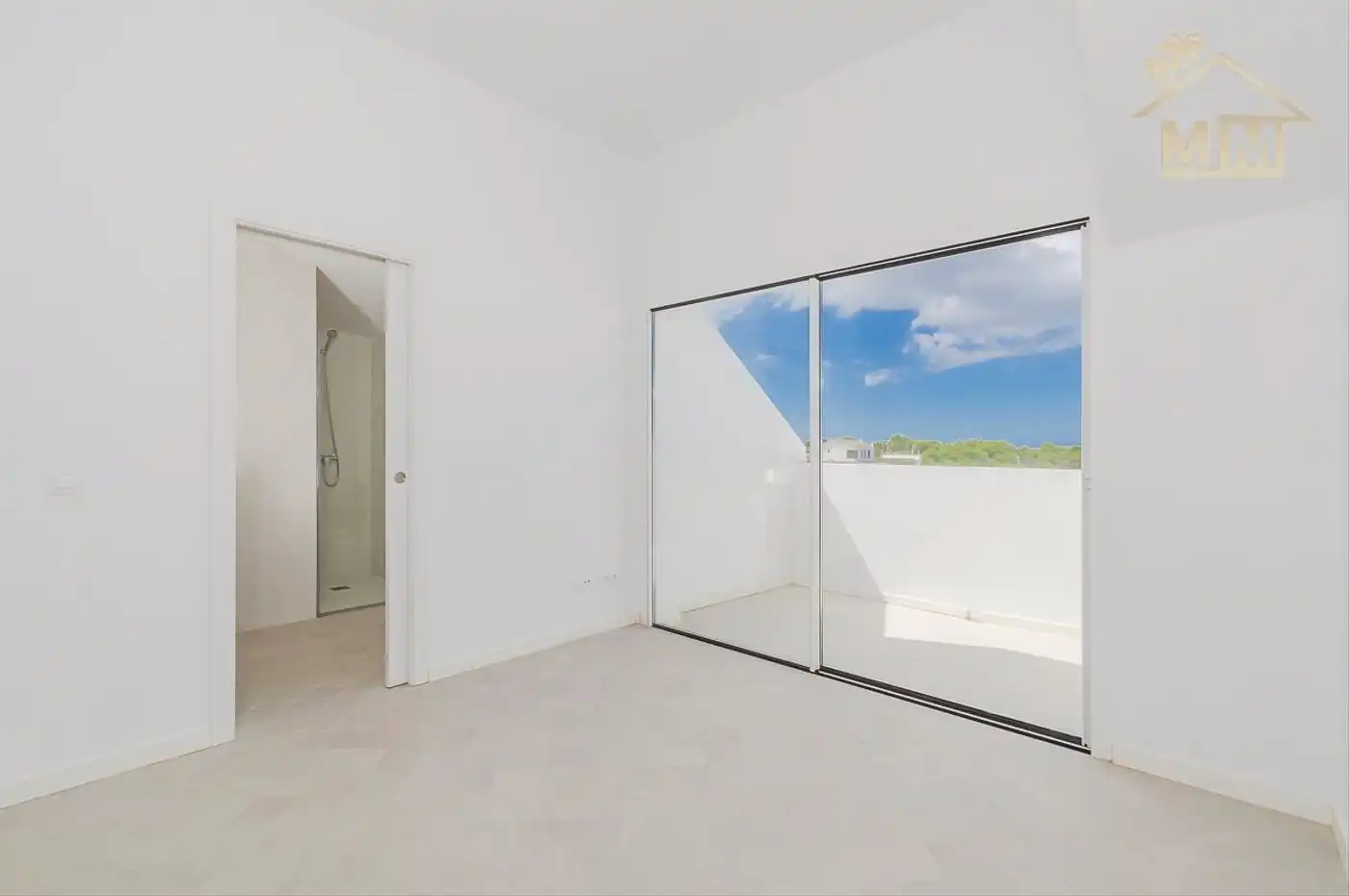 Bedroom of Houses for sale in Es Mercadal  with Air Conditioner, Terrace and Community pool