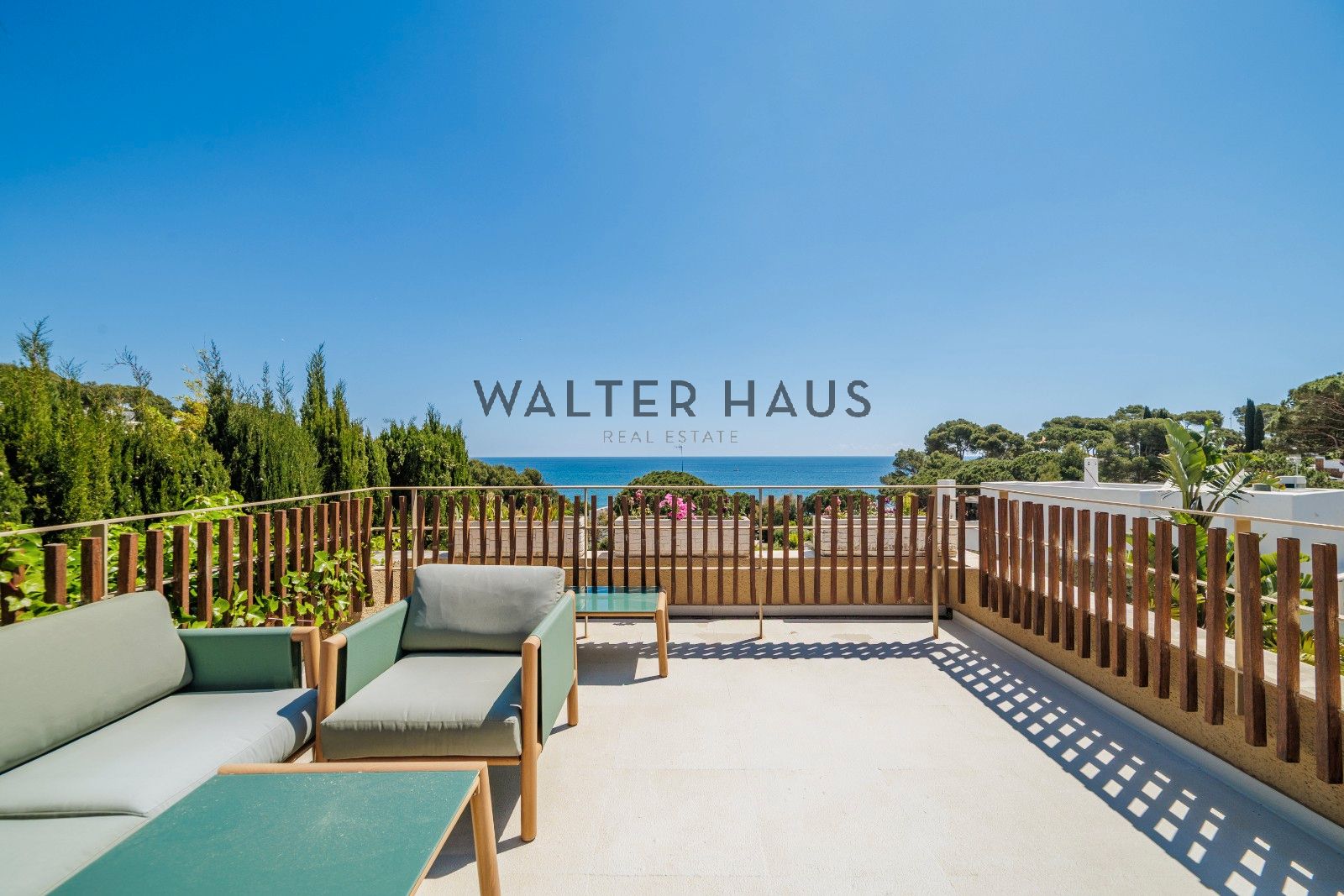 Terrace of Single-family semi-detached for sale in Castell-Platja d'Aro  with Air Conditioner, Heating and Private garden