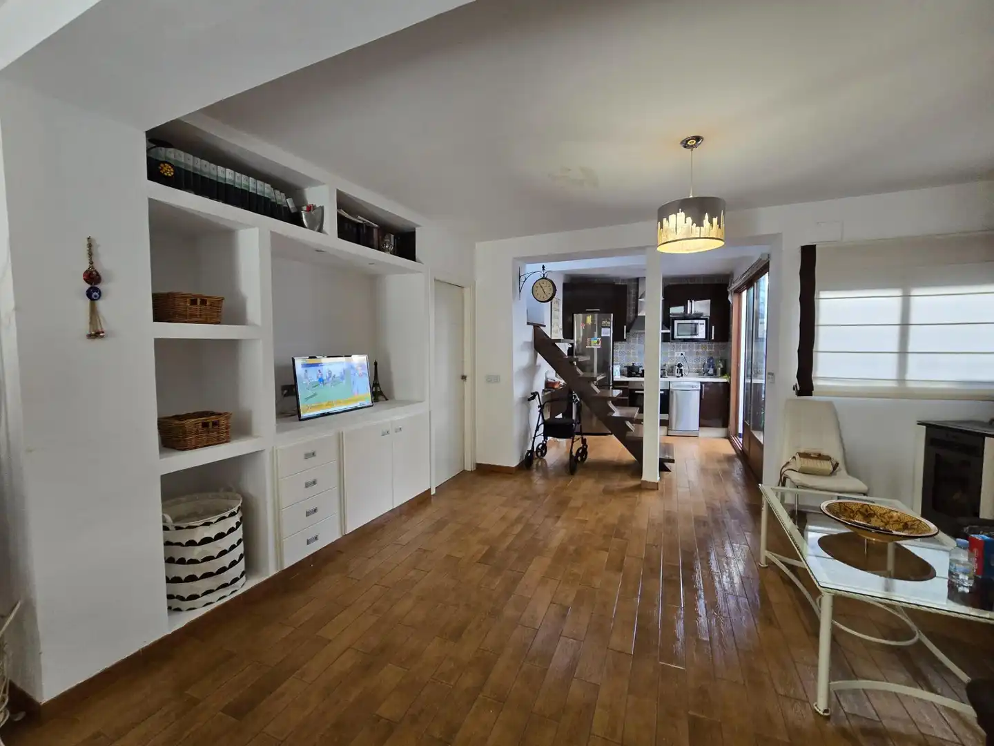 Sala d'estar de Casa o xalet en venda en Villanueva de Córdoba amb Terrassa i Moblat