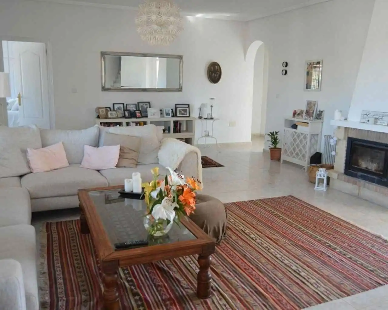 Sala de estar de Casa o chalet en venta en Rojales con Calefacción, Jardín privado y Piscina