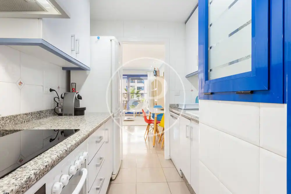 Kitchen of Flat for sale in Alboraya  with Air Conditioner, Heating and Private garden