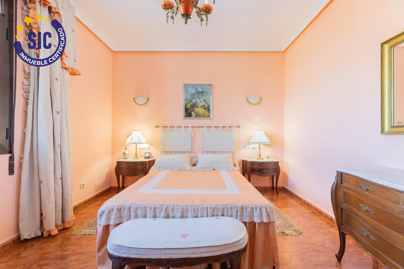 Habitación de Casa o chalet en venta en Hontecillas con Calefacción, Terraza y Amueblado