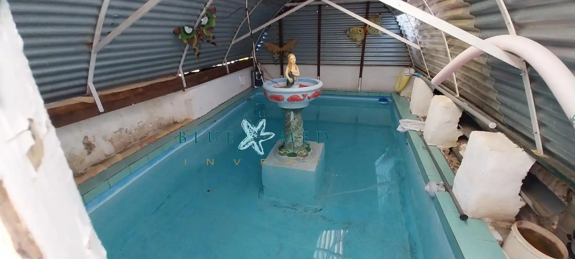 Piscina de Casa o chalet en venta en Mazarrón con Calefacción, Jardín privado y Terraza