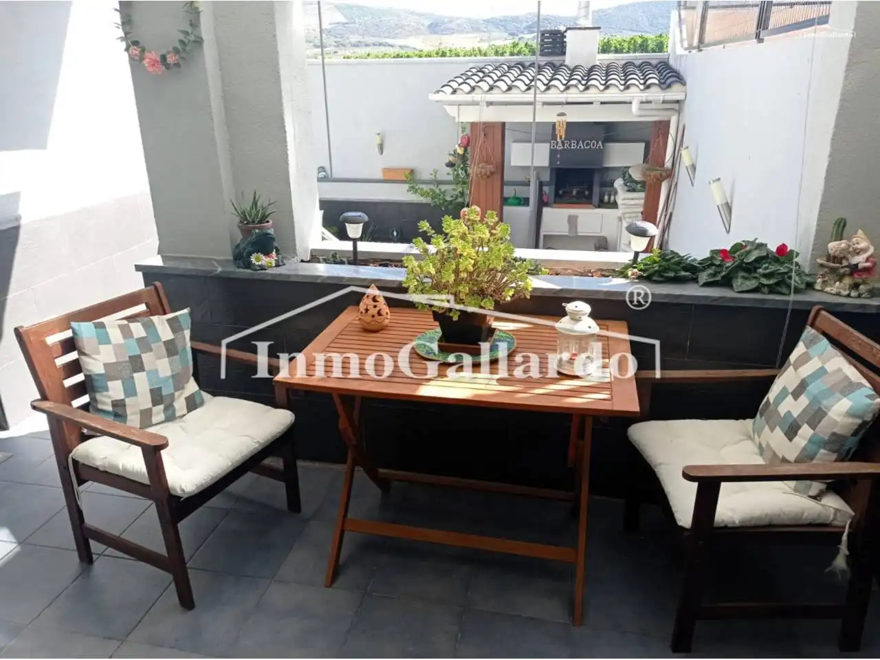 Terraza de Casa o chalet en venta en Alfarnate con Aire acondicionado, Calefacción y Jardín privado