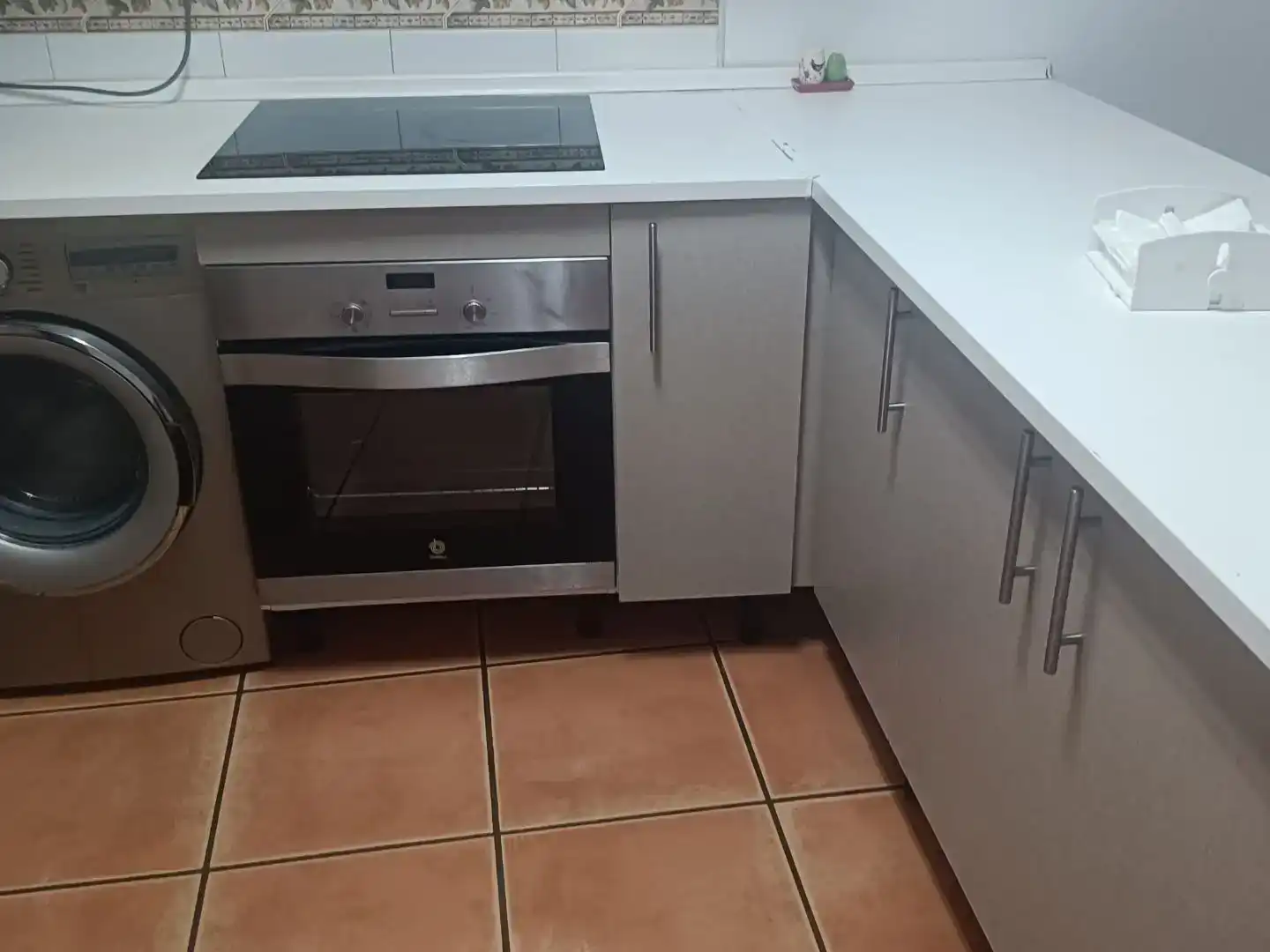 Küche von Wohnung zur Miete in Torrox mit Klimaanlage, Schwimmbad und Balkon