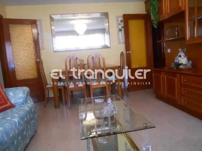 Dining room of Flat for sale in Madrid  with Air Conditioner, Terrace and Furnished