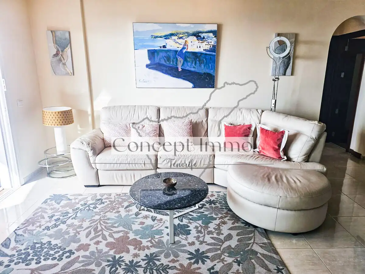 Living room of Flat for sale in Adeje  with Terrace, Storage room and Alarm