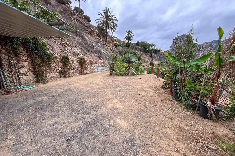 Vista exterior de Finca rústica en venta en Vallehermoso con Amueblado