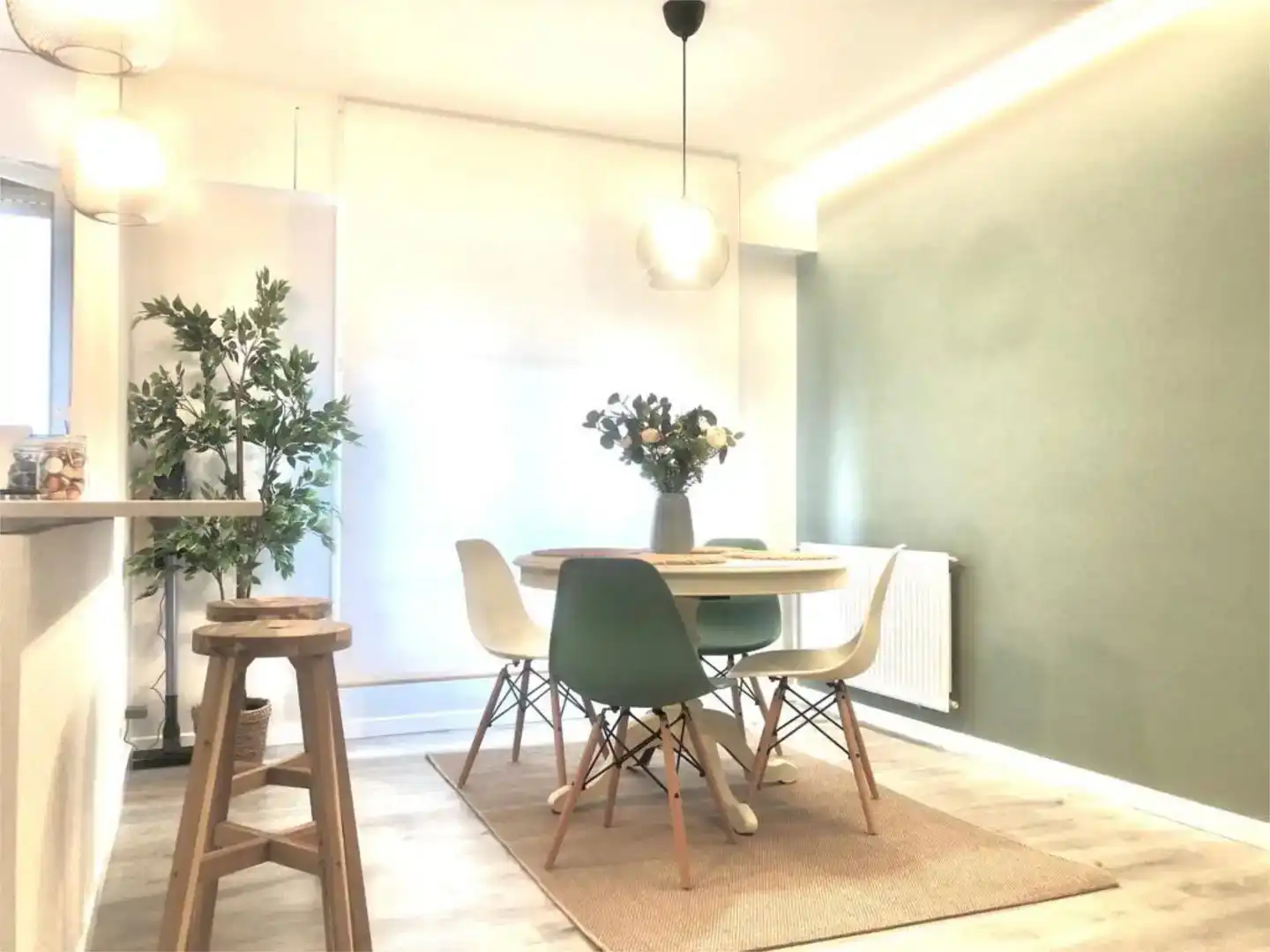 Esszimmer von Wohnung zur Miete in Portugalete mit Balkon