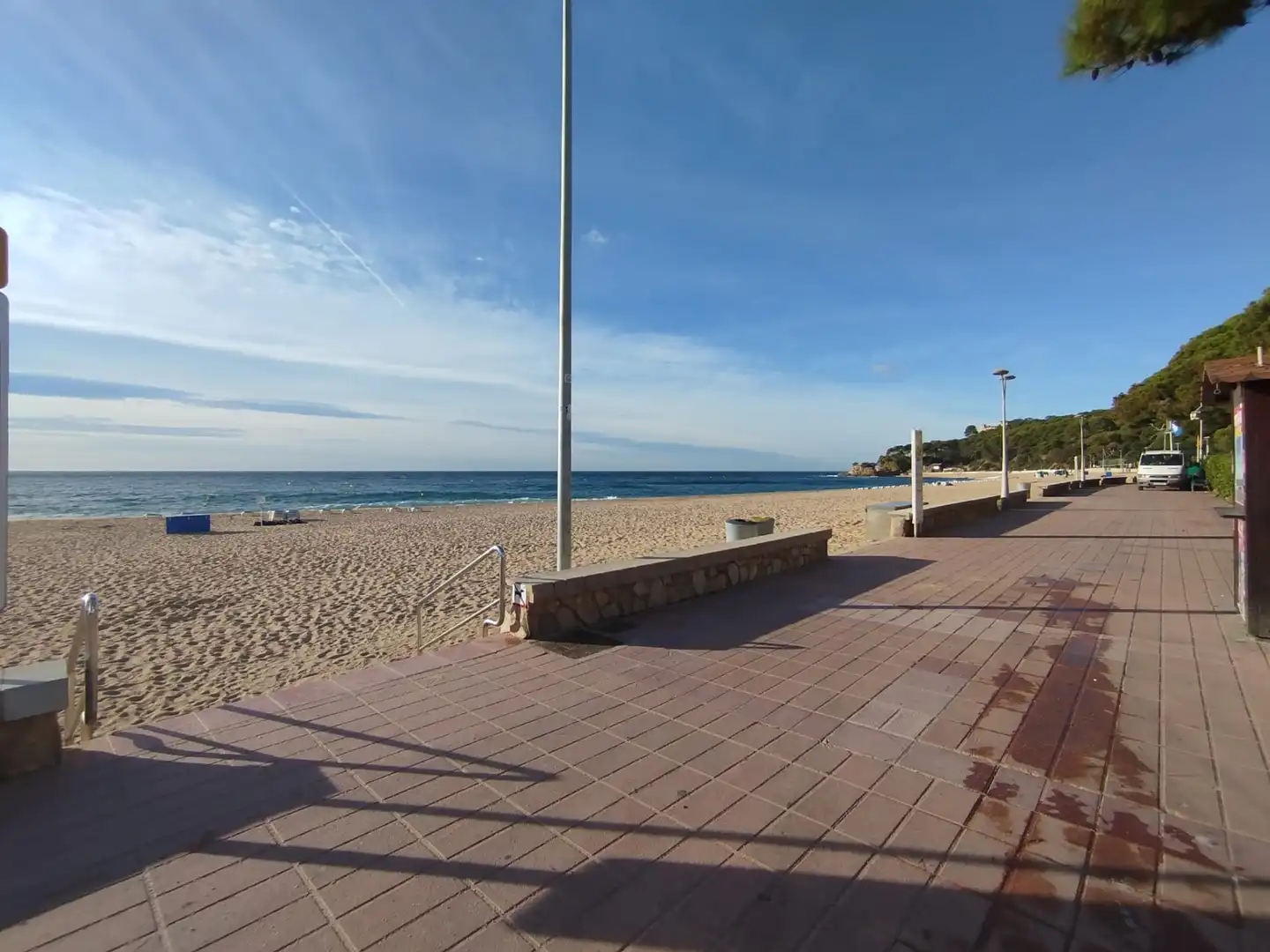 Vista exterior de Piso de alquiler en Lloret de Mar con Calefacción, Terraza y Amueblado