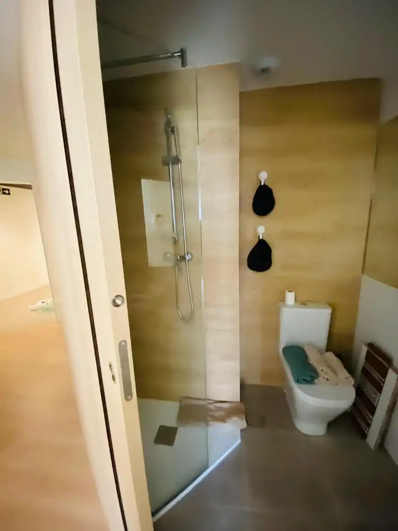 Badezimmer von Wohnung zur Miete in Murcia mit Klimaanlage, Heizung und Terrasse