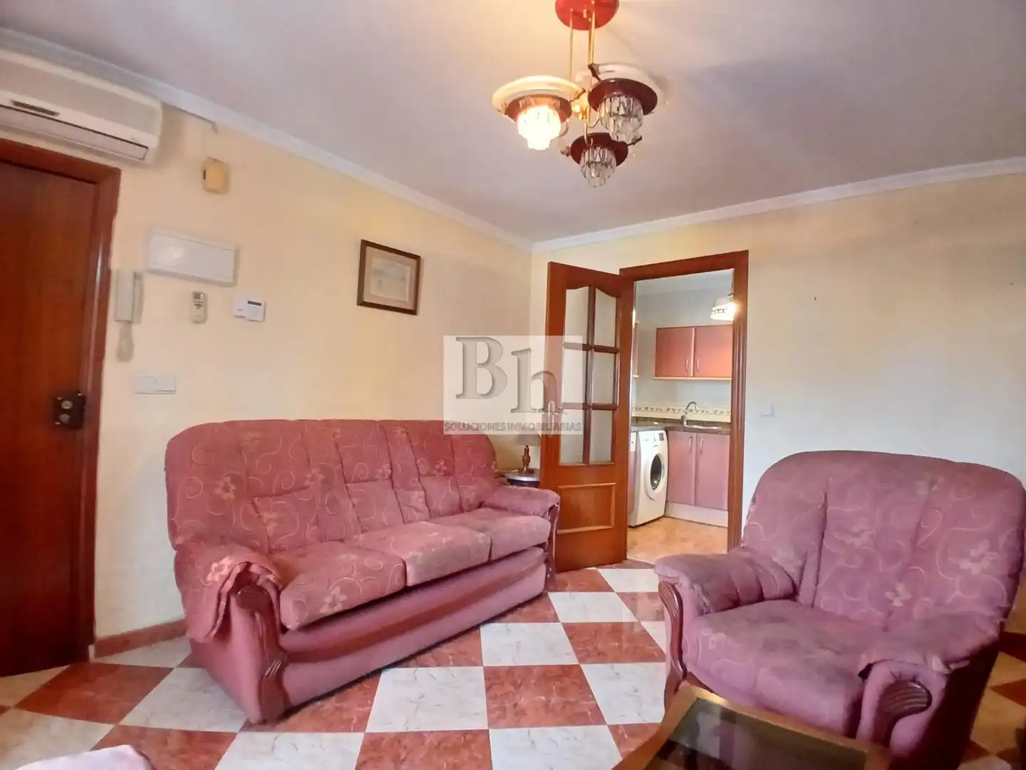 Living room of Flat for sale in Málaga  with Air Conditioner and Alarm