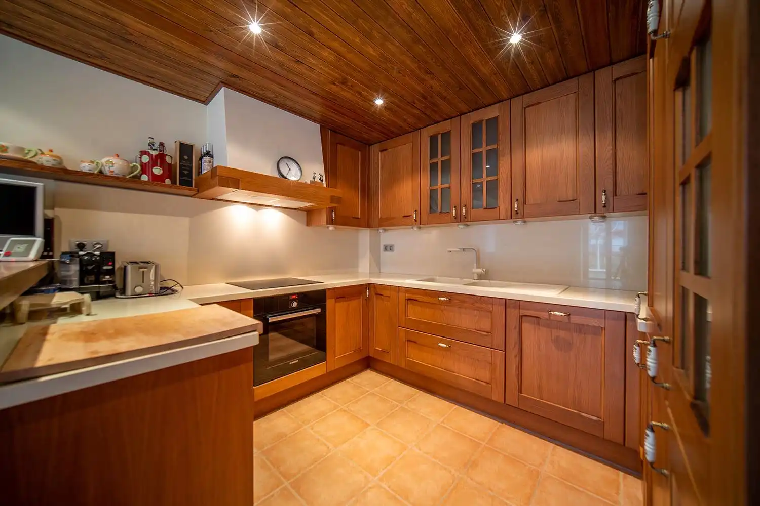 Cocina de Casa o chalet en venta en Vielha e Mijaran con Jardín privado, Parquet y Terraza