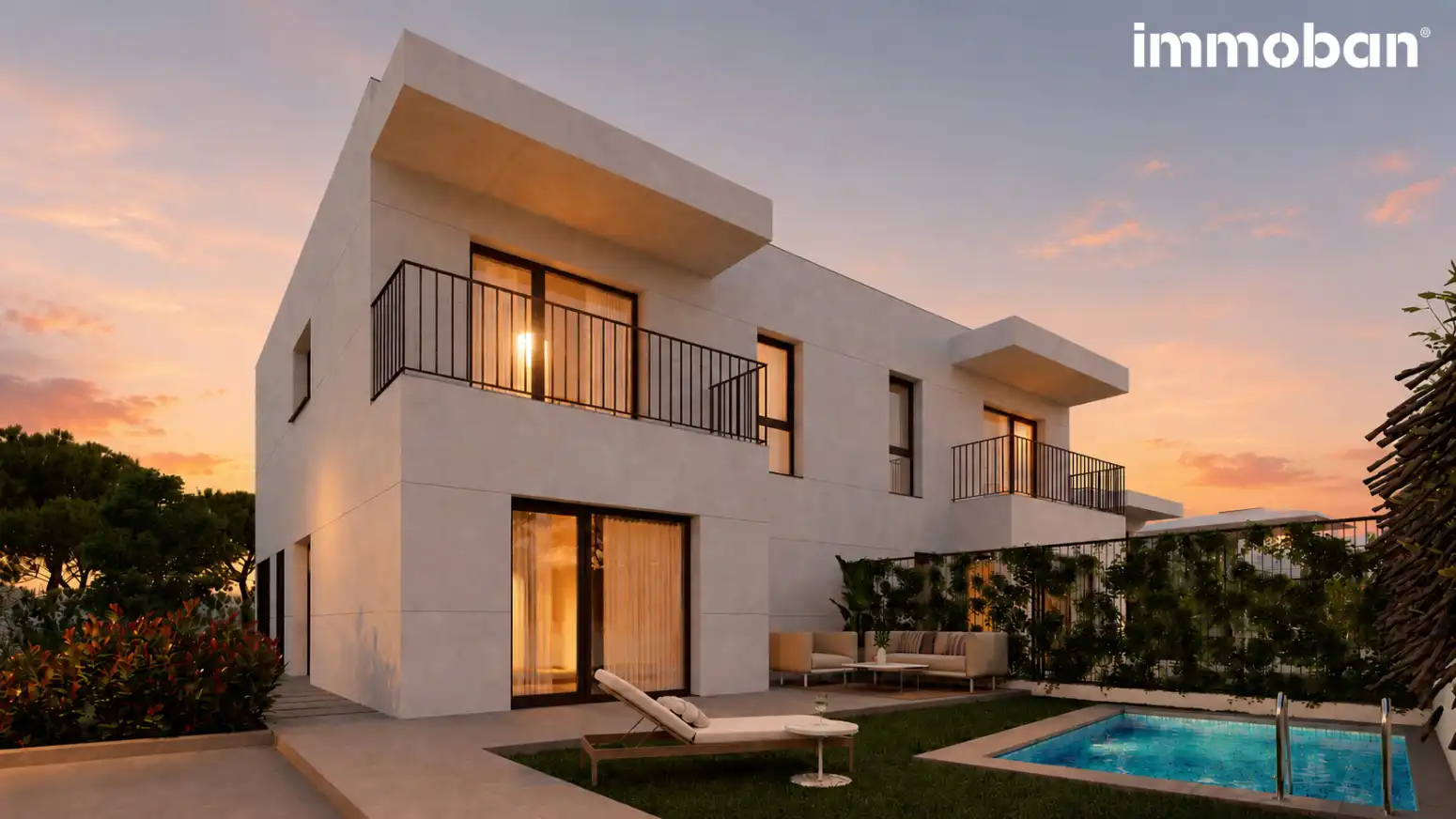 Vista exterior de Casa adosada en venta en Calafell con Jardín privado, Parquet y Terraza
