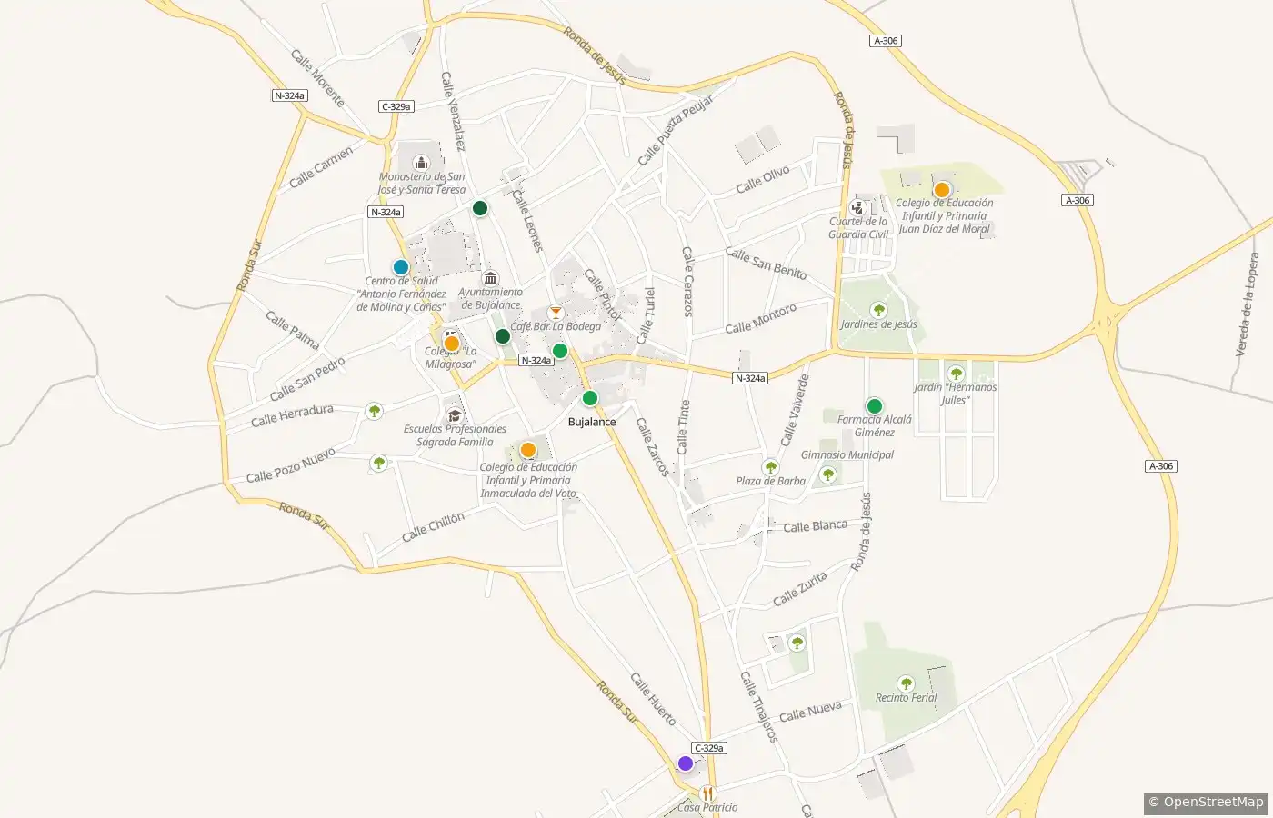 Vista exterior de Pis en venda en Bujalance, Córdoba