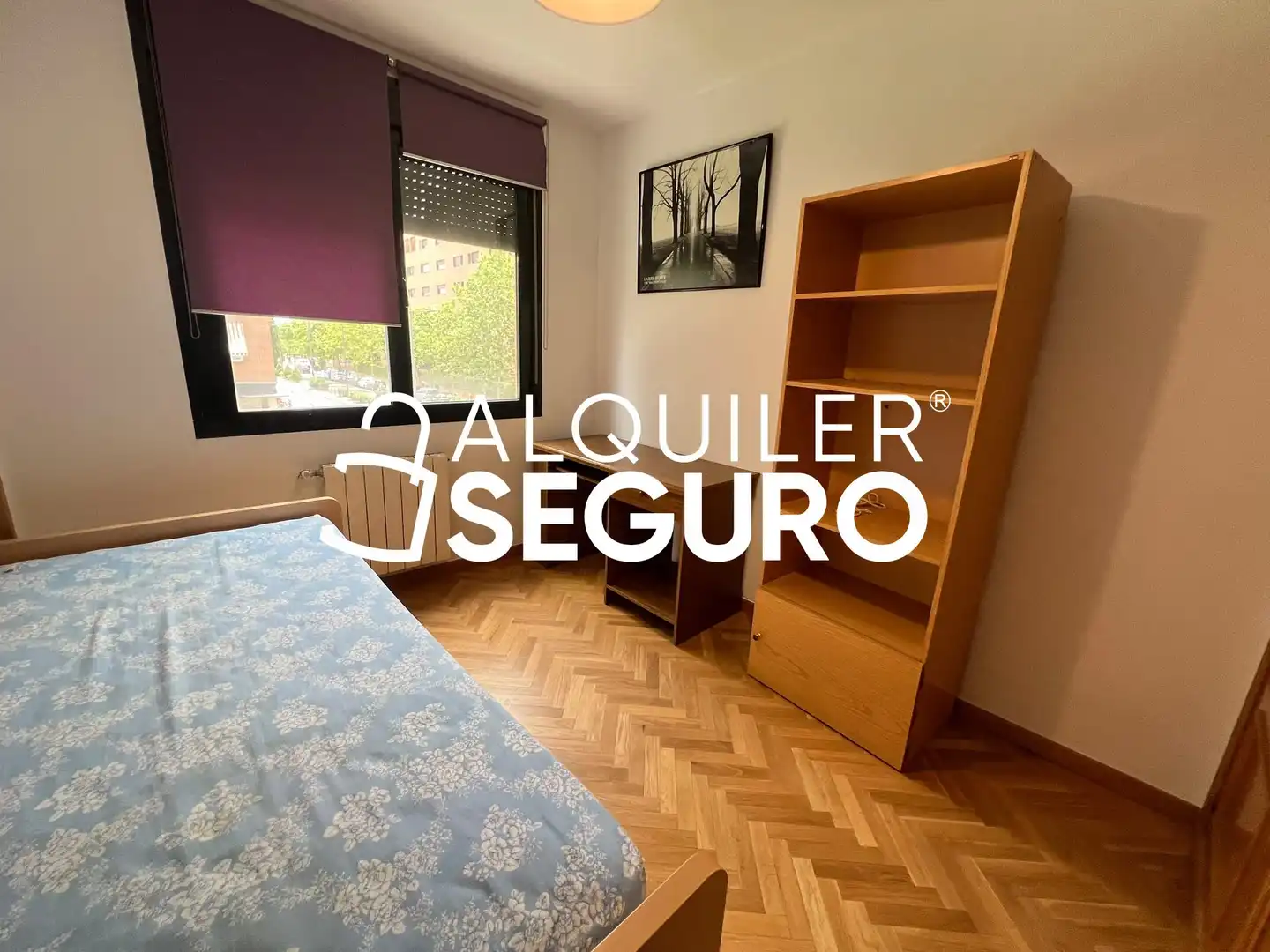 Bedroom of Flat for rent in Tres Cantos  with Air Conditioner, Heating and Swimming Pool