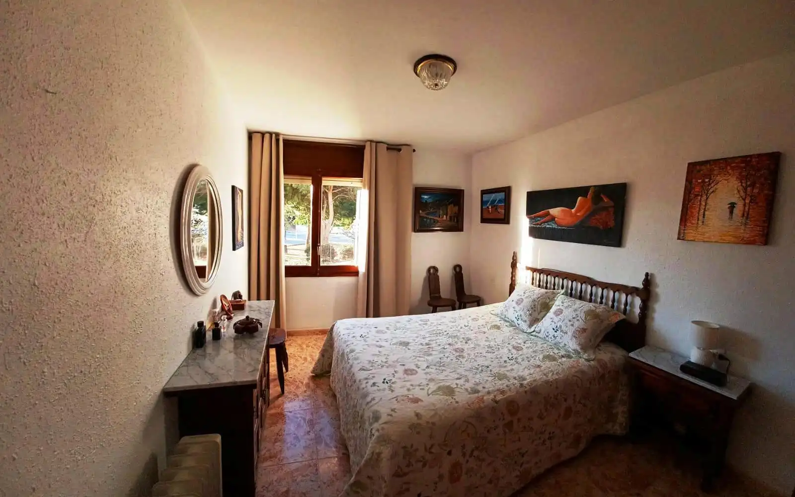 Bedroom of Flat for sale in Cambrils  with Air Conditioner, Terrace and Furnished