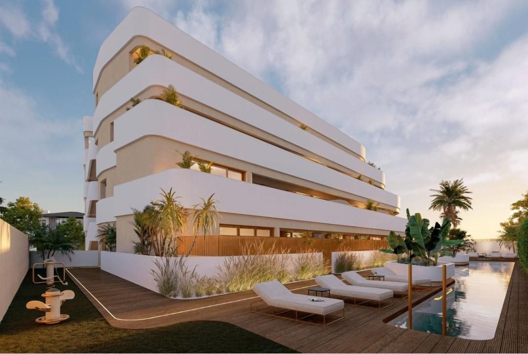 Exterior view of Flat to rent in Molina de Segura  with Parquet flooring, Terrace and Balcony