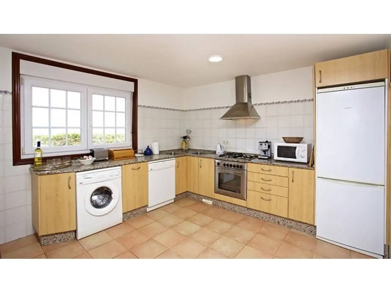 Küche von Haus oder Chalet zur Miete in Baiona mit Heizung, Privatgarten und Terrasse