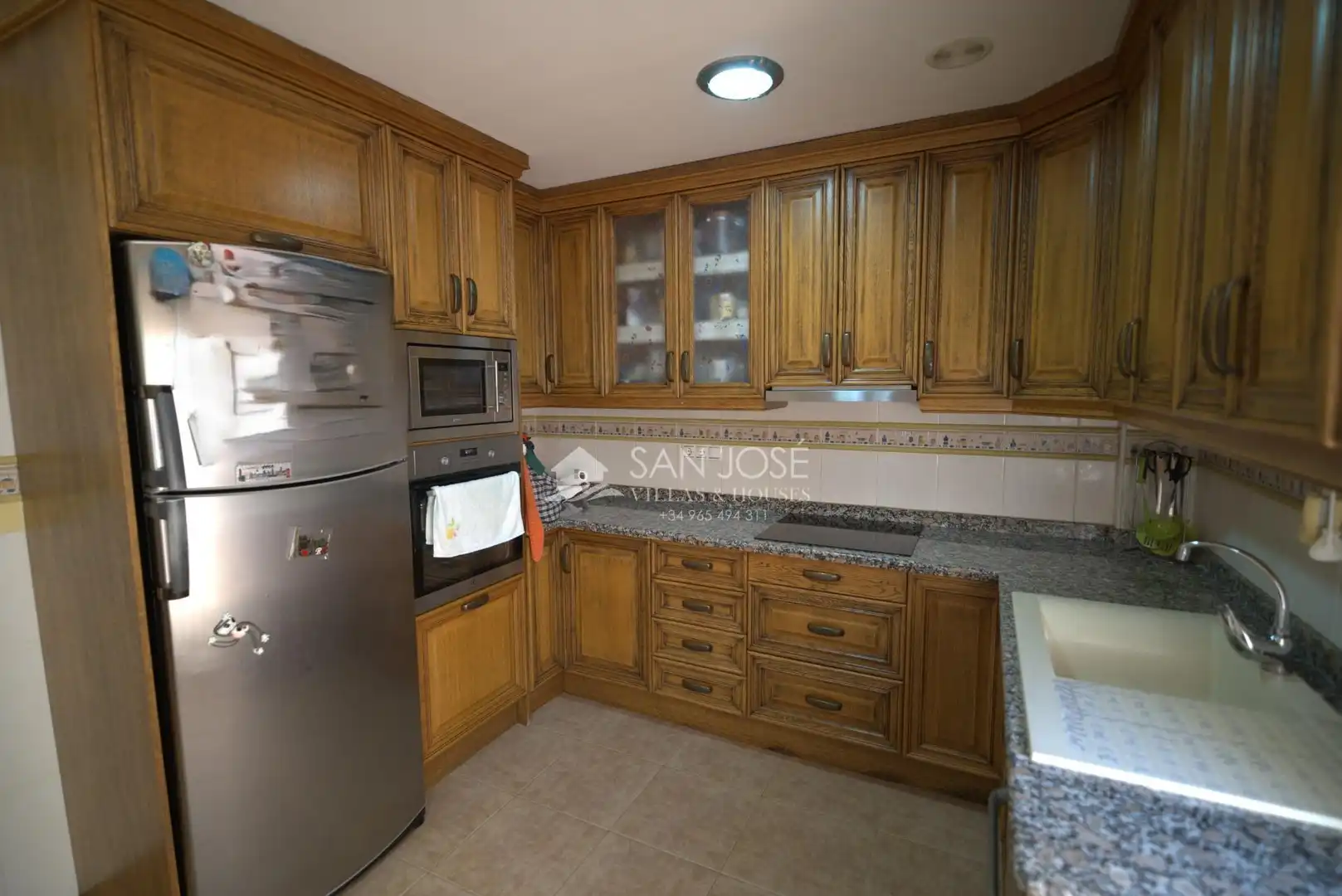 Kitchen of Detached homes for sale in Aspe  with Air Conditioner, Heating and Private garden