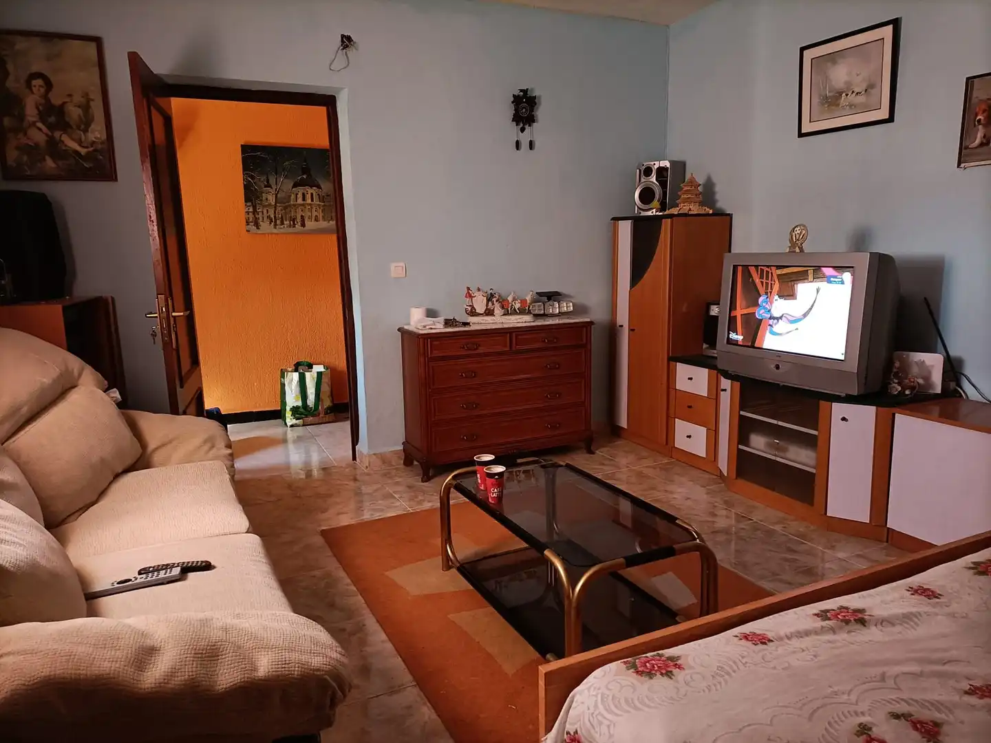 Sala de estar de Casa o chalet en venta en Fuentebureba con Calefacción, Jardín privado y Amueblado