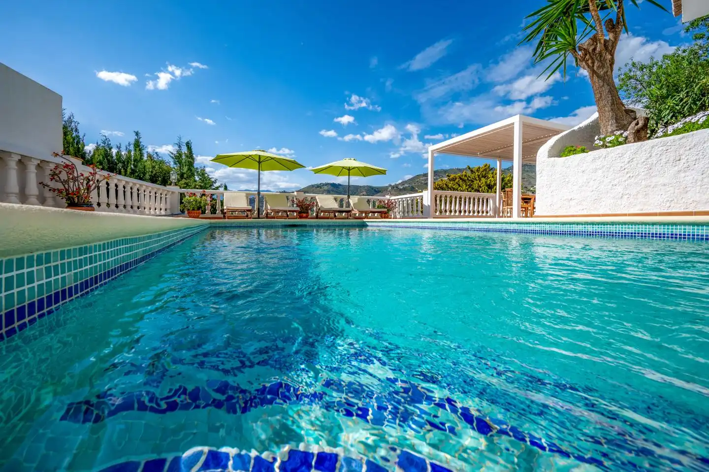Swimming pool of Houses for sale in Almuñécar  with Air Conditioner, Private garden and Terrace