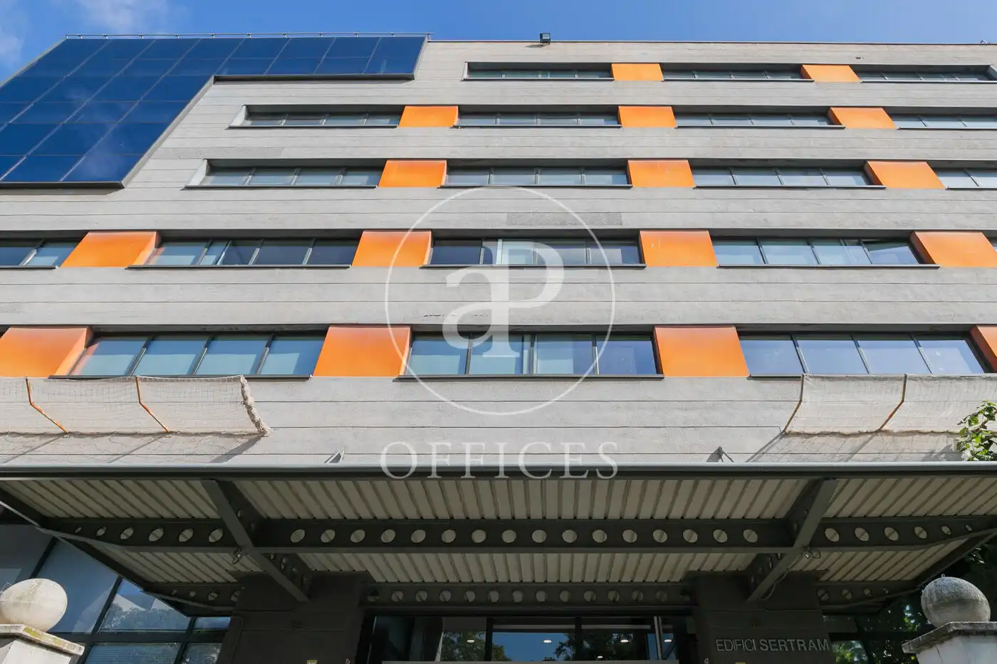 Vista exterior de Oficina de lloguer en Barcelona amb Aire condicionat i Calefacció
