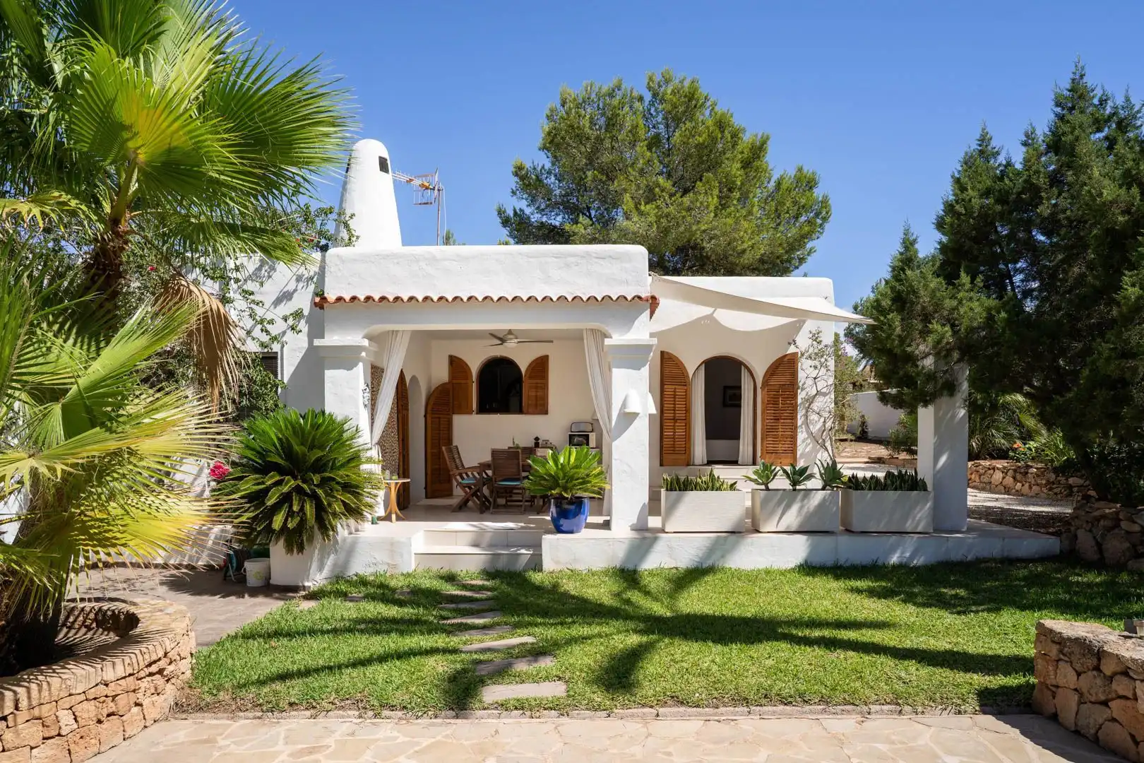 Casa amb piscina en venda a Cala Vedella-Cala Tarida, imagen 2