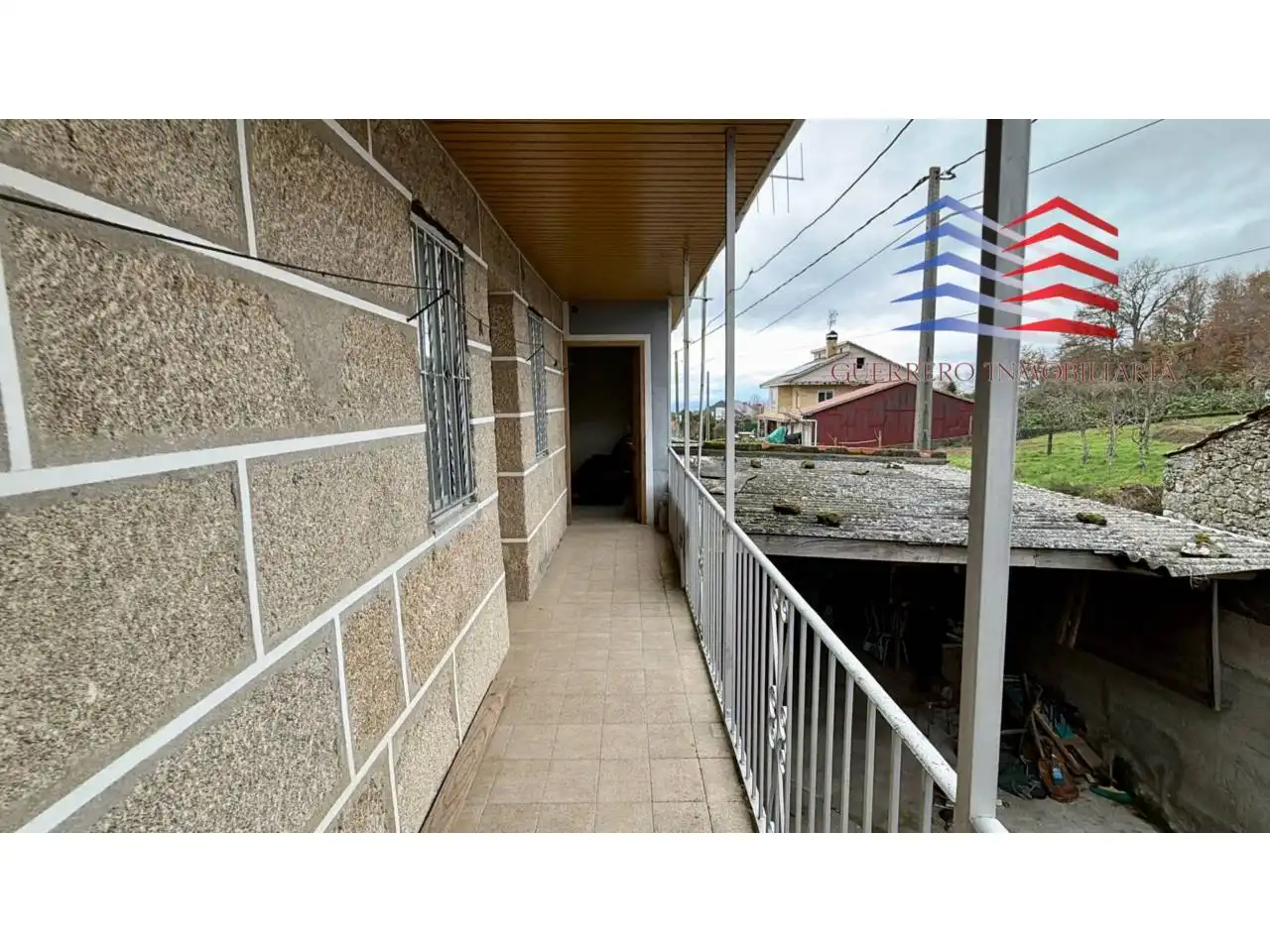 Vista exterior de Casa o chalet en venta en A Bola  con Jardín privado, Trastero y Balcón