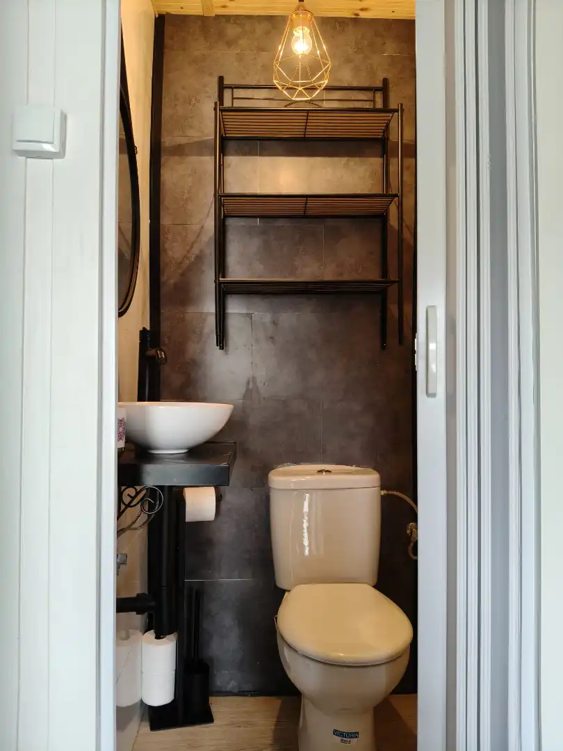 Baño de Dúplex en venta en Cedeira con Parquet, Terraza y Amueblado
