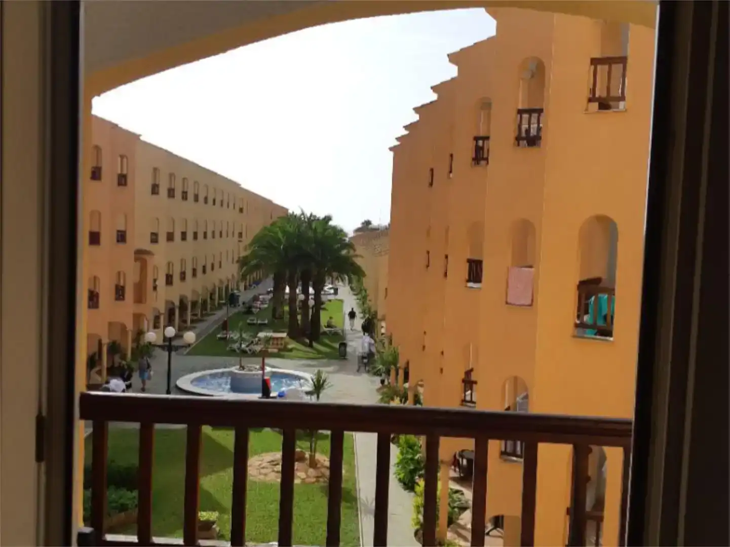 Vista exterior de Pis de lloguer en Peñíscola / Peníscola amb Aire condicionat, Jardí privat i Parquet